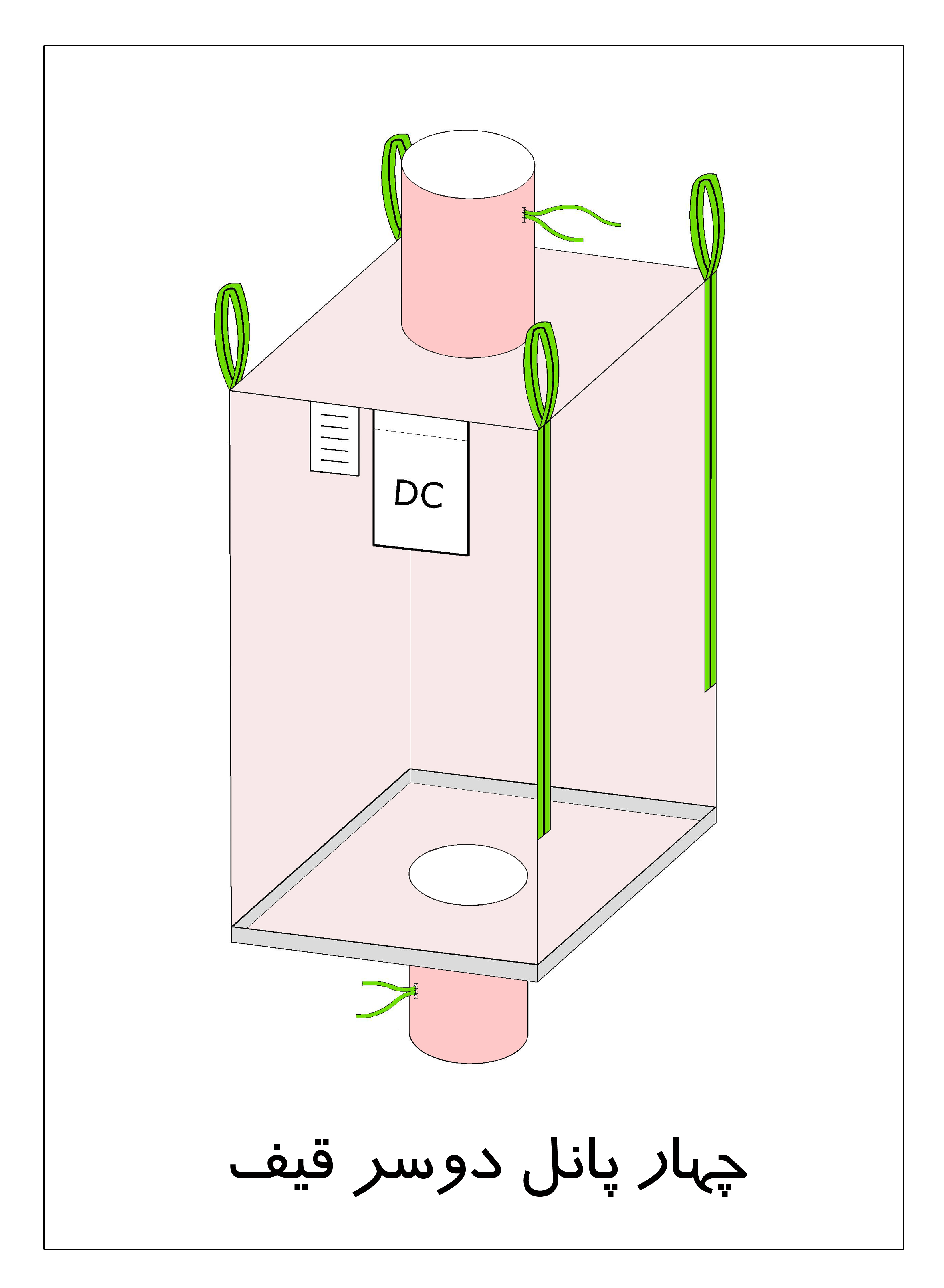 4-pannel (inlet and outlet spout)